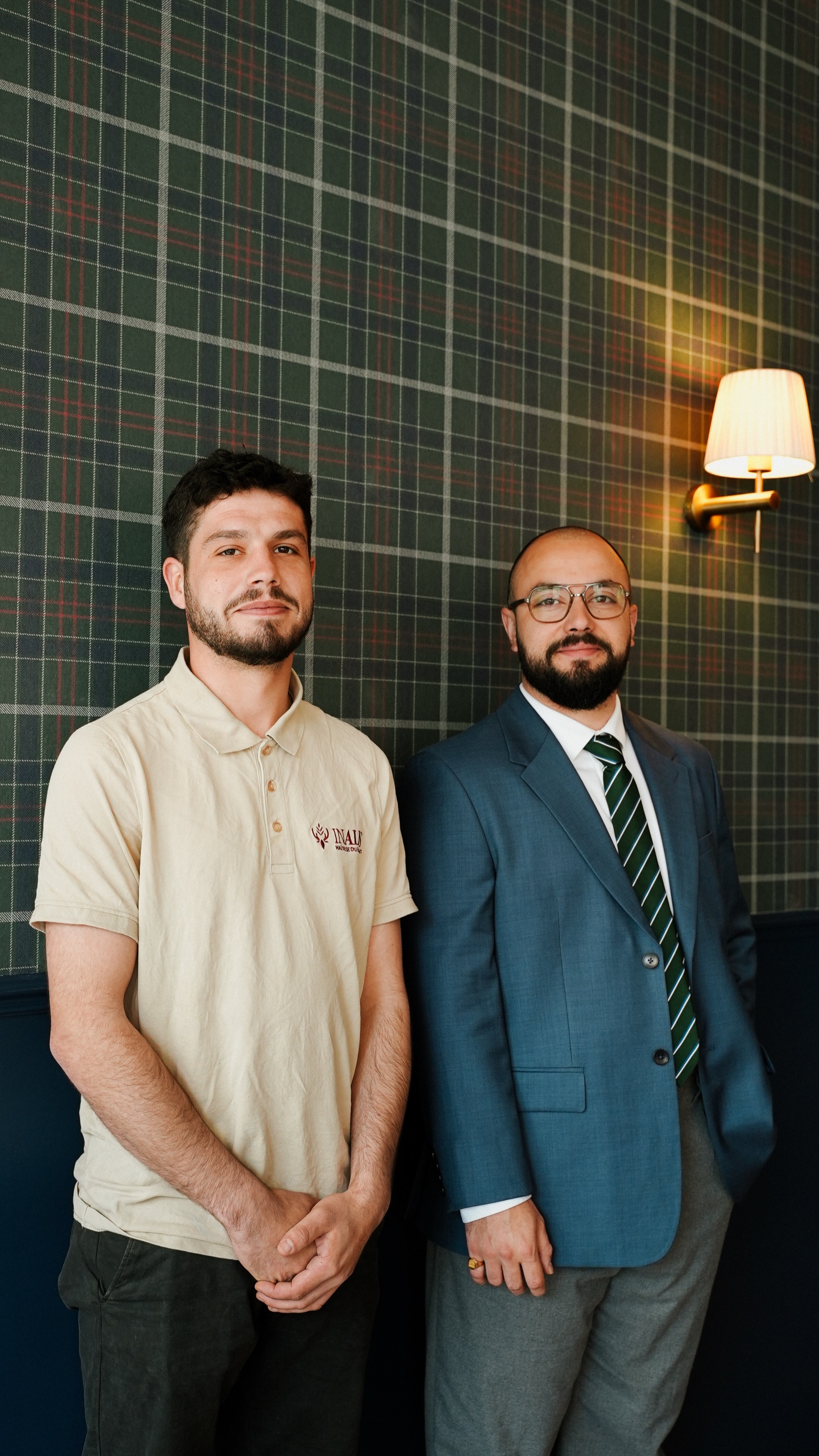 Romain et Maxime, fondateurs d'Inalis